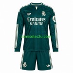 Camisolas de futebol Real Madrid Criança Equipamento Alternativa 2026/27 Manga Comprida